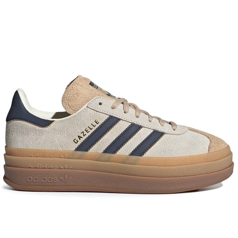 Buty damskie adidas Originals Gazelle Bold JQ5126 - beżowe