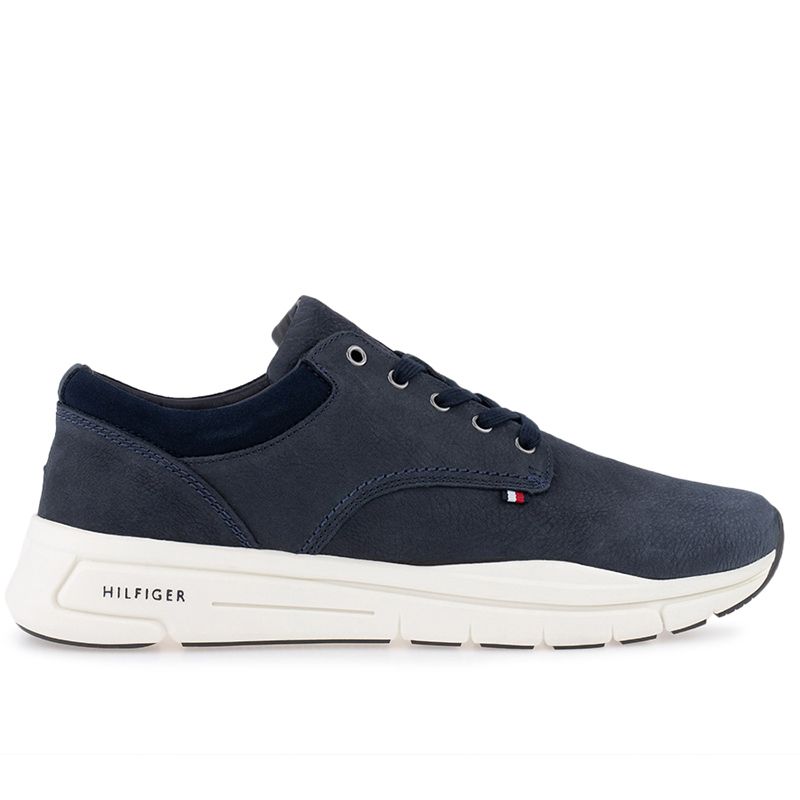 Buty Tommy Hilfiger Comfort Leather Hybrid FM0FM04411-DW5 - granatowe