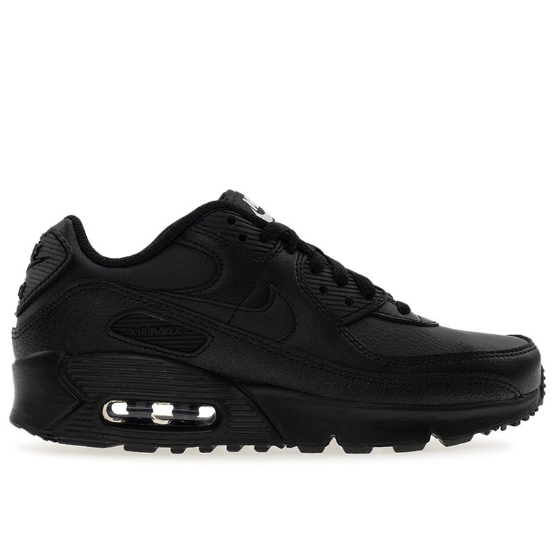 Buty młodzieżowe Nike Air Max 90 Leather CD6864-028 - czarne