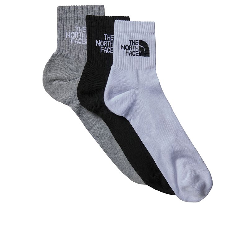 Skarpety unisex The North Face Multi Sport Cush Quarter Sock 3P 0A882G3OW1 - multikolor