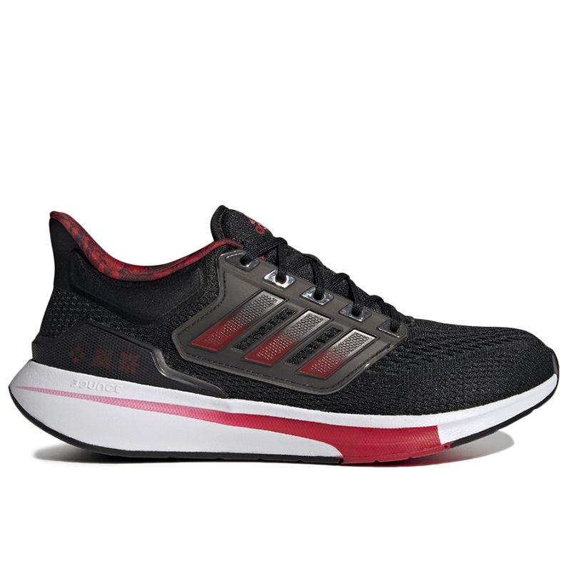 Buty adidas EQ21 Run GZ4053 - czarno-czerwone
