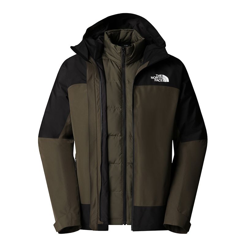 Kurtka męska The North Face 3 in 1 Mountain Light Triclimate Gore-Tex 0A84FCBQW1 - zielona