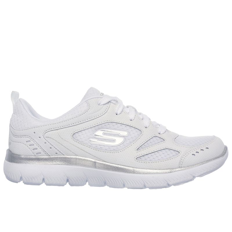 Buty Skechers Summits Suited 12982WSL - białe