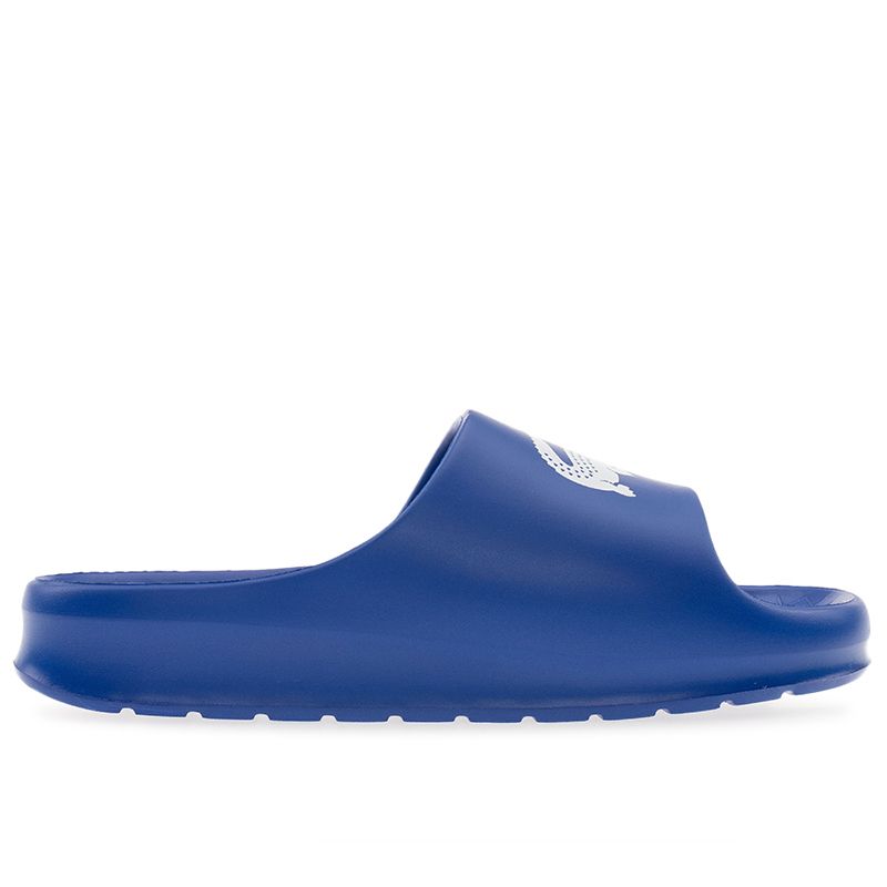 Klapki męskie Lacoste Serve Slide 2.0 749CMA0024-221 - niebieskie