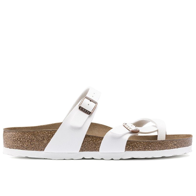 Klapki damskie Birkenstock Mayari 1014190 - białe