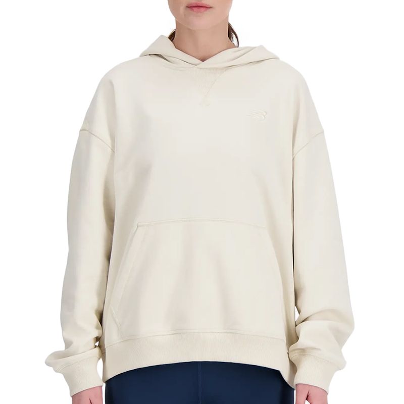 Bluza New Balance WT41537LIN - beżowa