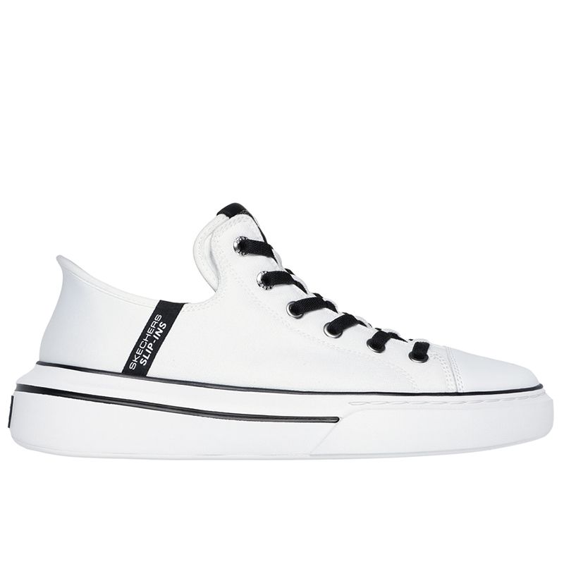 Buty Skechers Premium Leather Skechers Slip-ins Snoop One OG 251026WBK - białe