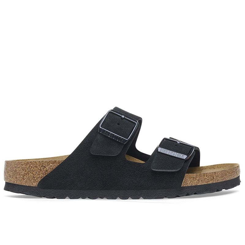 Klapki męskie Birkenstock Arizona 1027152 - czarne