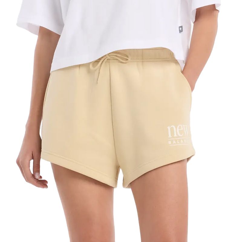 Spodenki damskie New Balance WB61Y80AABC - beżowe