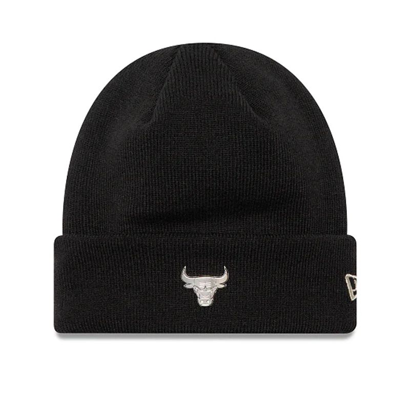 Czapka New Era Metallic Beanie Chicago Bulls 60565216 - czarna