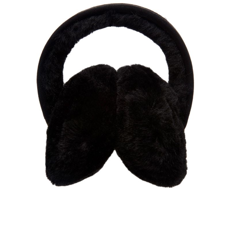 Nauszniki damskie Emu Australia Angahook Earmuffs W9403BLAK - czarne