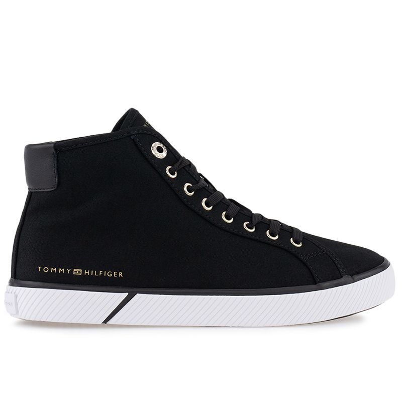 Buty Tommy Hilfiger Essential Highcut FW0FW07247-BDS - czarne
