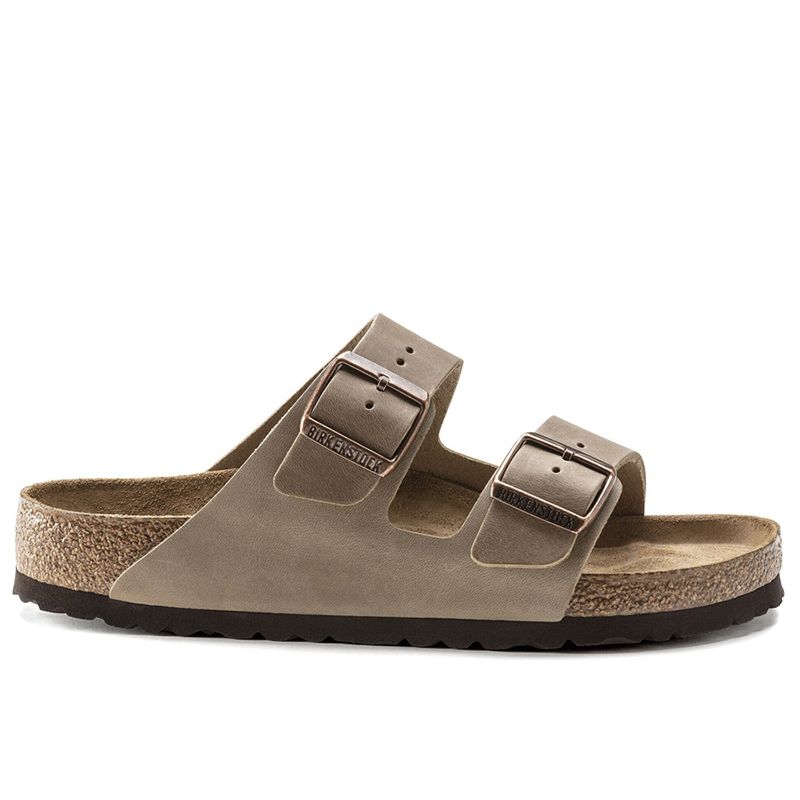 Klapki męskie Birkenstock Arizona 552811 - brązowe
