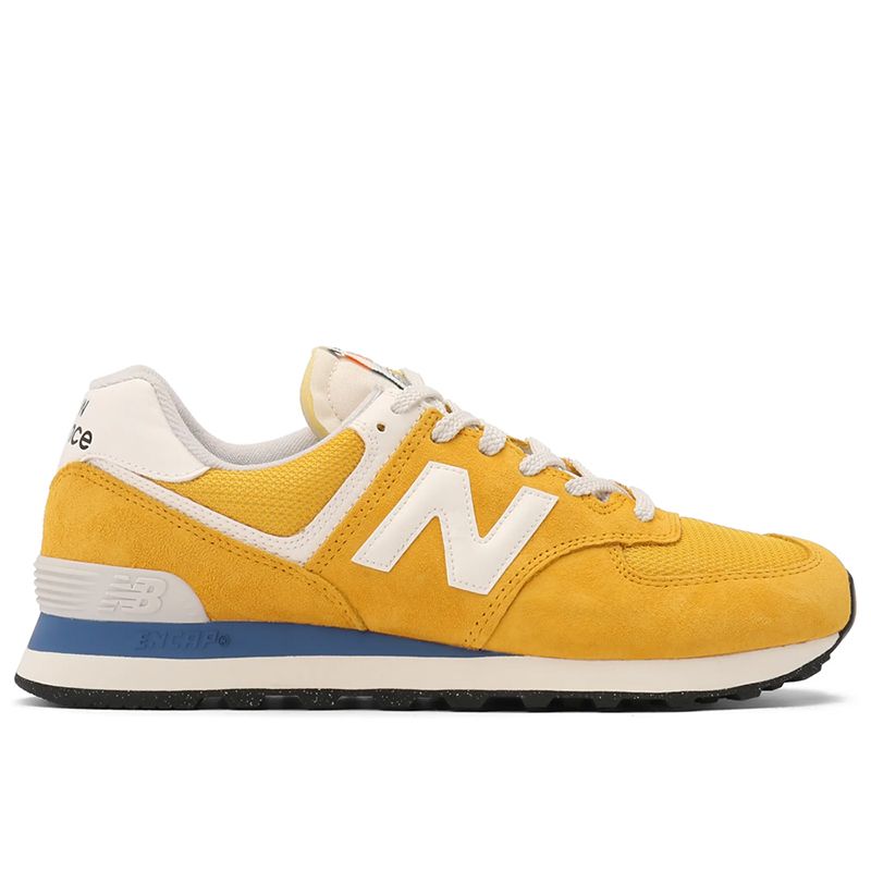 Buty New Balance U574VPY - żółte