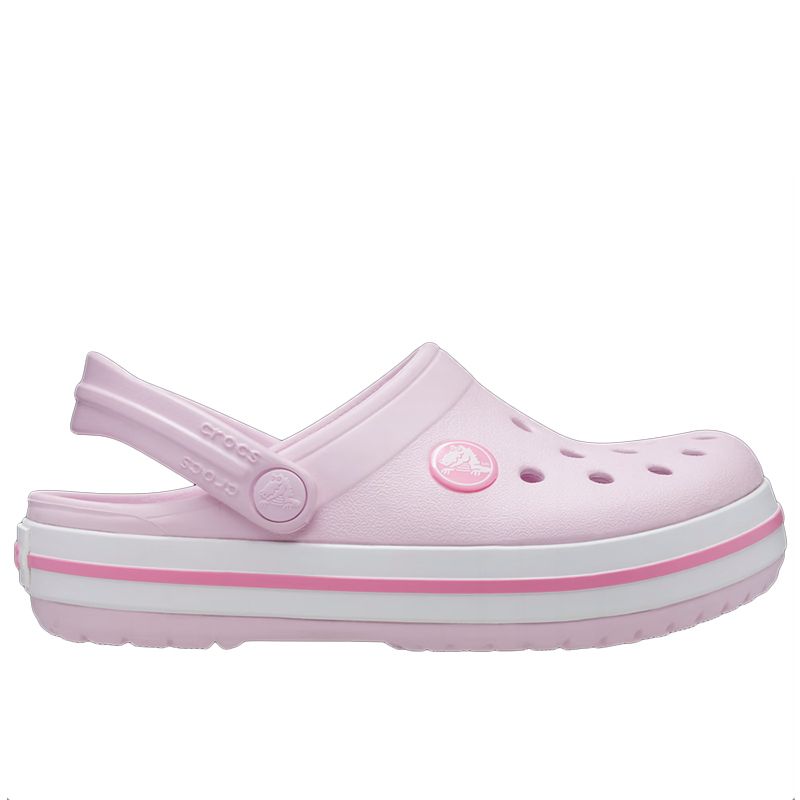 Klapki Crocs Crocband Clog 207006-6GD - różowe