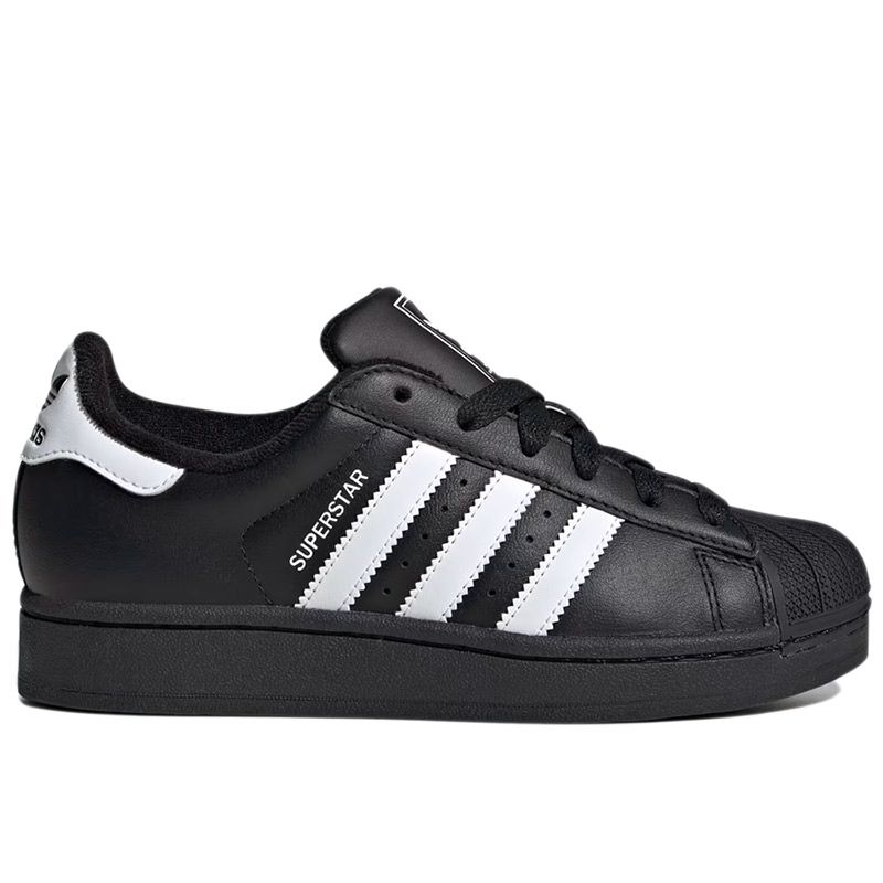 Buty młodzieżowe adidas Originals Superstar II JH9977 - czarne
