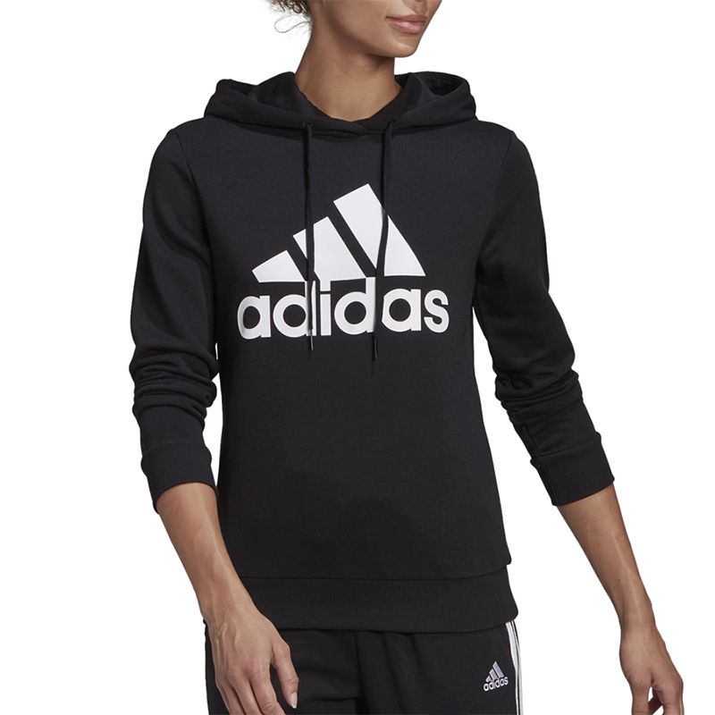 Bluza adidas Essentials Relaxed Logo Hoodie GM5514 - czarna
