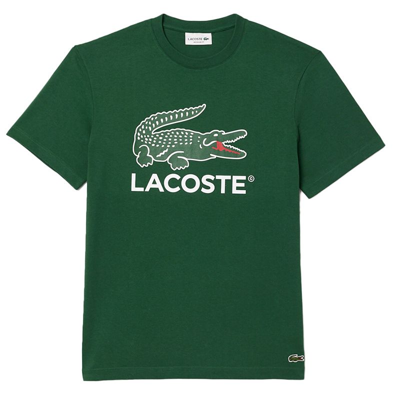 Koszulka Lacoste TH1285-132 - zielona