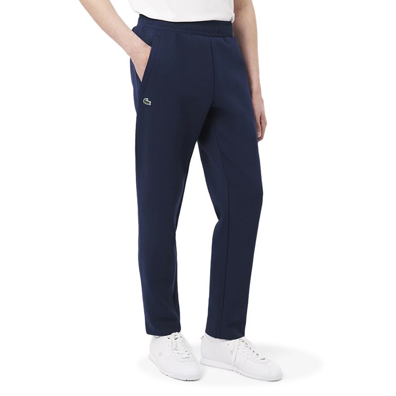 Spodnie E Lacoste Xh9833-166 - Granatowe Męski Duży