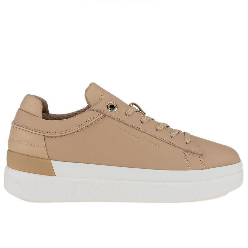 Buty Tommy Hilfiger Elevated Sneakers FW0FW06511-TRY - bezowy