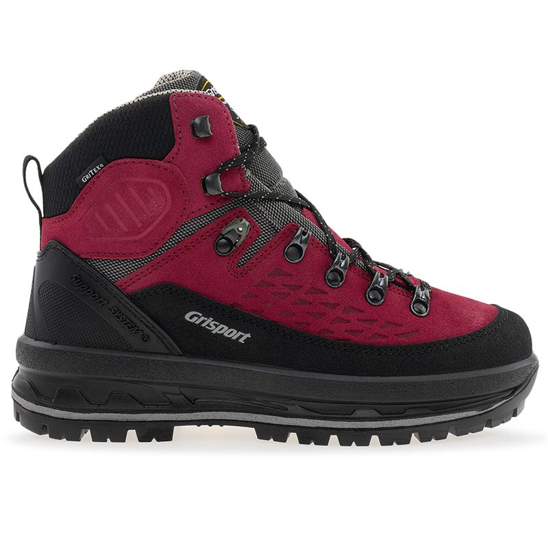 Buty Grisport 15011SV6G - bordowe