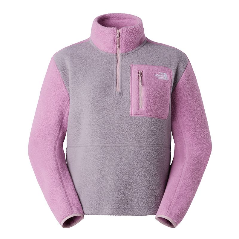 Kurtka damska The North Face 1/4 Yumiori 0A8E89M5O1 - różowo-szara
