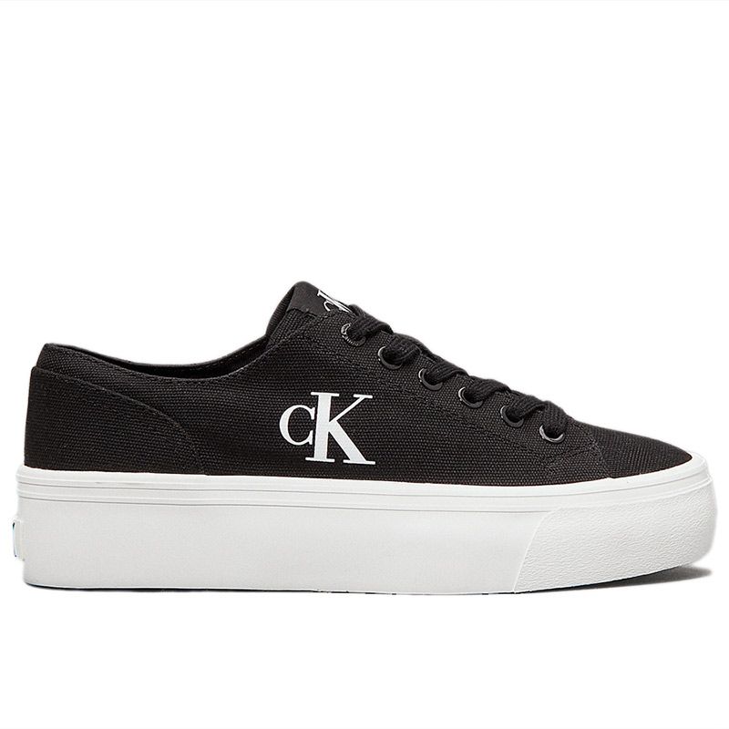Buty Calvin Klein Vulc Flatform Low CV MG YW0YW01763-0GM - czarne