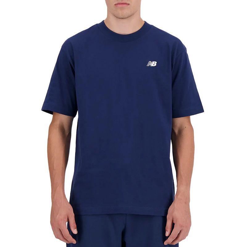 Koszulka męska New Balance MT41509NNY - granatowa