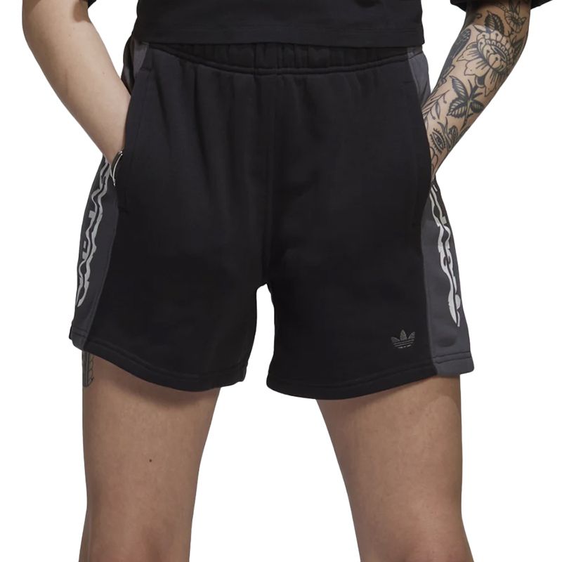 Spodenki adidas Blocked Graphic HF2137 - czarne