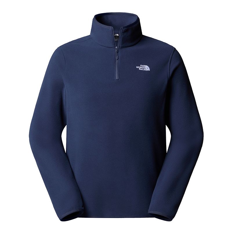 Bluza męska The North Face Glacier 1/4 Zip Fleece 0A8D0Q8K21 - granatowa