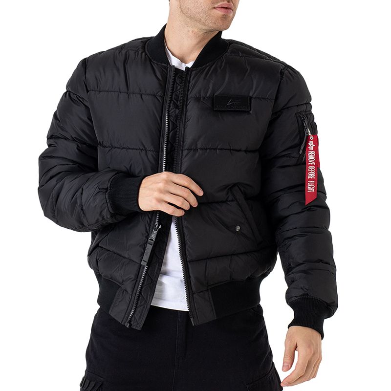 Kurtka Alpha Industries MA-1 Puffer Bomber 13811603 - czarna