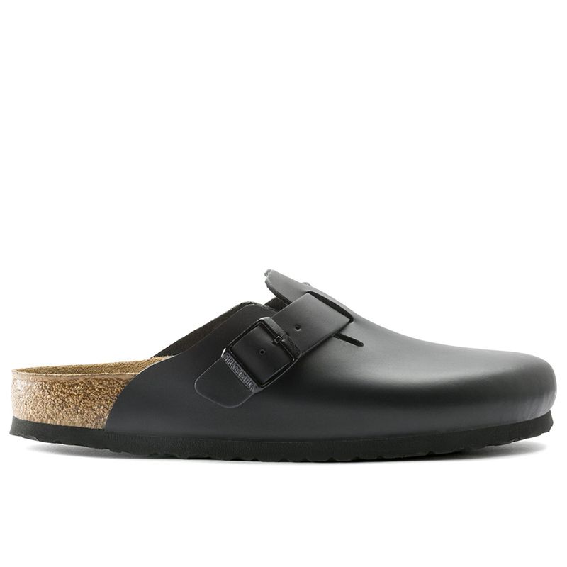 Klapki męskie Birkenstock Boston 60191 - czarne
