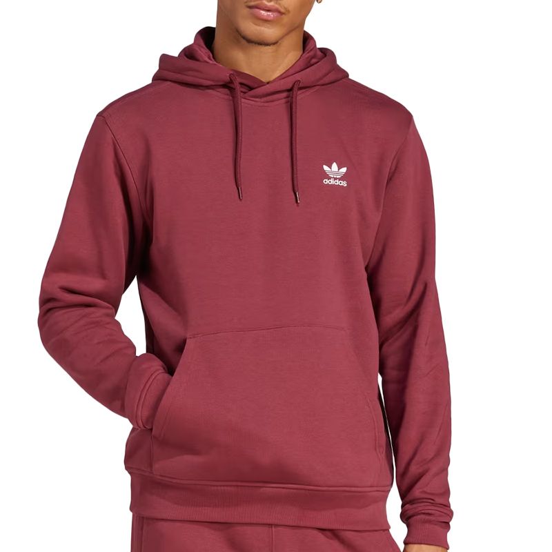 Bluza męska adidas Originals Trefoil Essentials JD2403 - czerwona