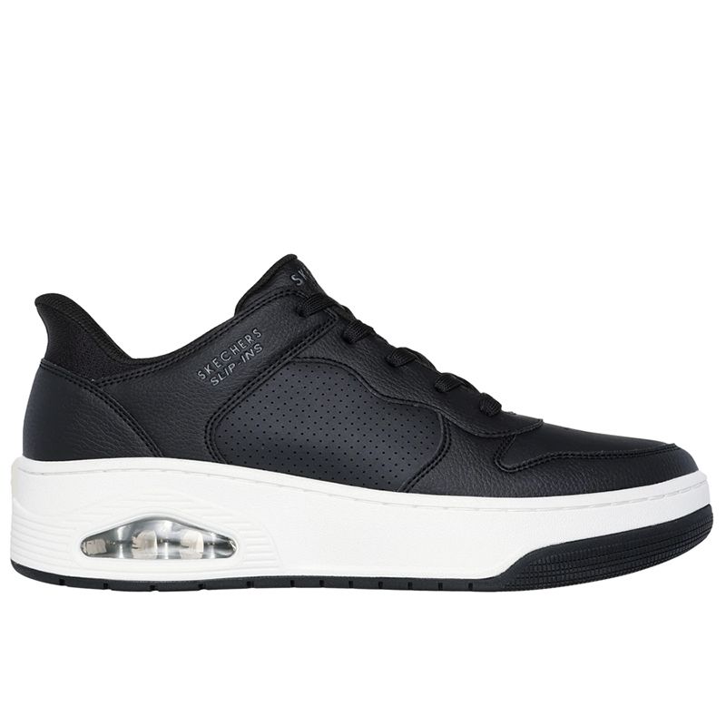 Buty męskie Skechers Slip-ins: Uno Court - Acacia 183151BLK - czarne