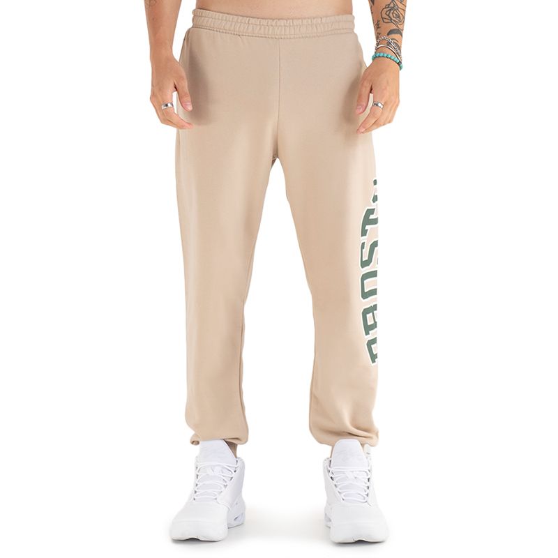 Spodnie Prosto Klasyk Sweatpants Flangor KL241MPAN4031 - beżowe