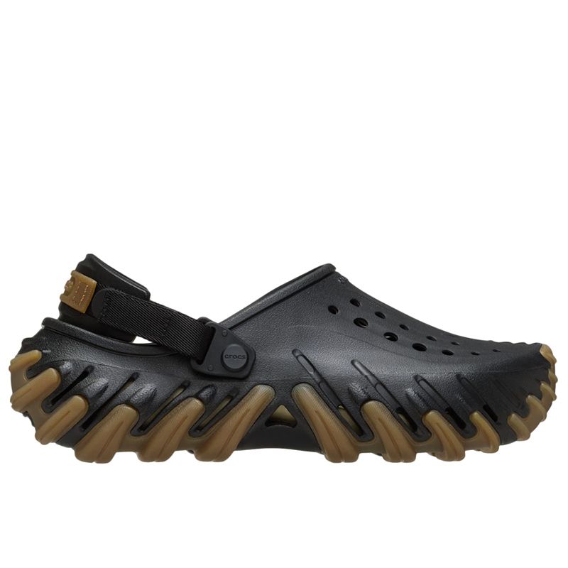 Klapki unisex Crocs Echo Gum RO Clog 211675-001 - czarne