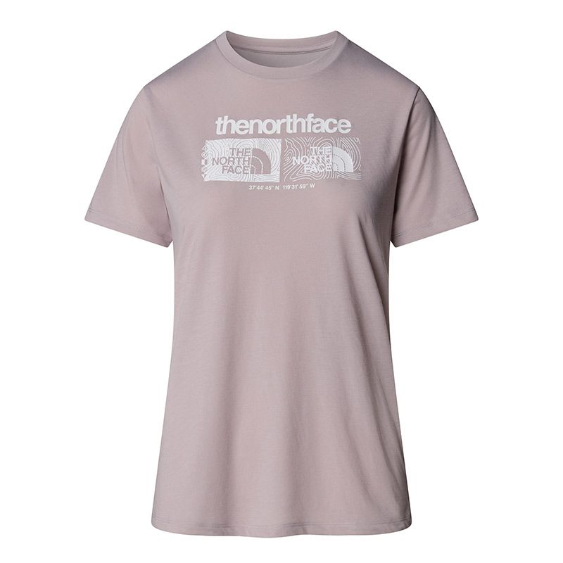 Koszulka damska The North Face Foundation 0A8BRZ1OA1 - różowa
