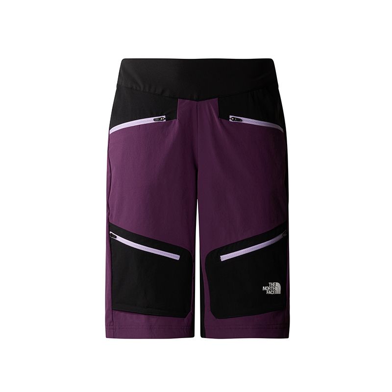 Spodenki The North Face Trailjammer 0A87J0WIQ1 - fioletowo-czarne