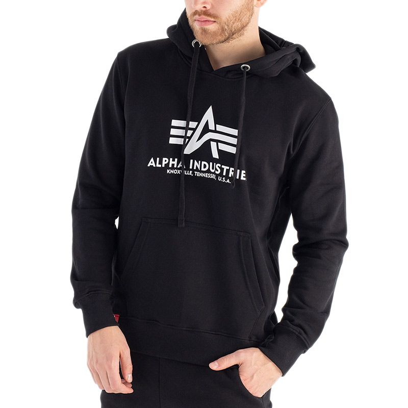 Bluza Alpha Industries Basic Hoody 17831203 - czarna