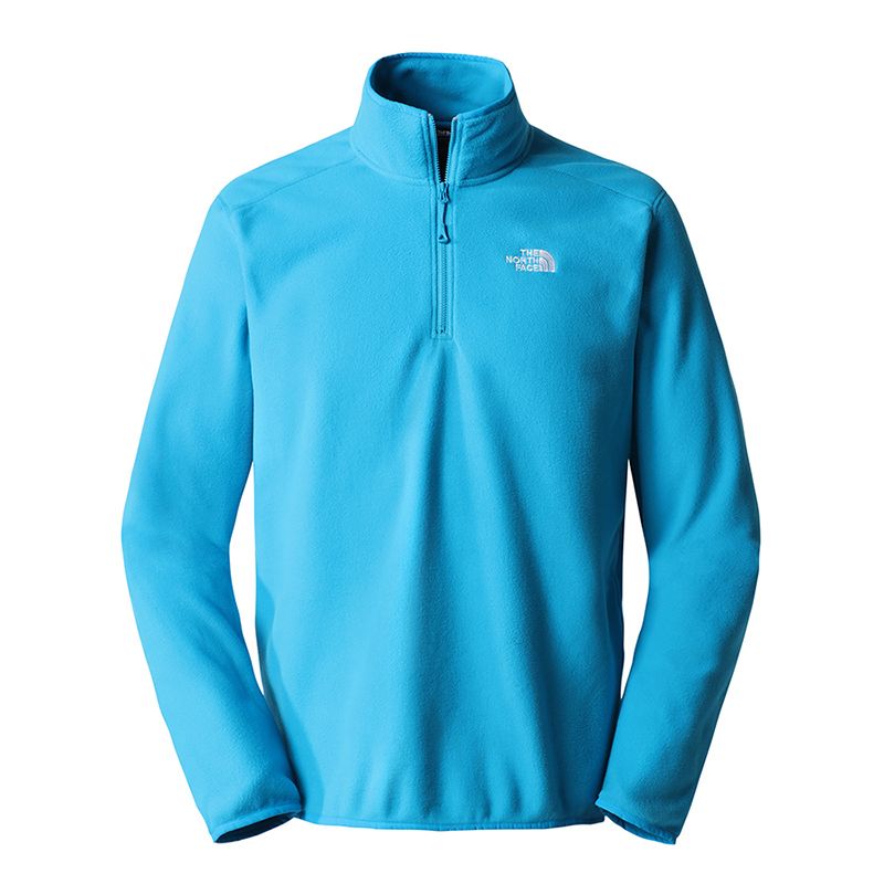 Bluza The North Face Men's Glacier Quarter-Zip Fleece 0A5IHPJA71 - niebieska