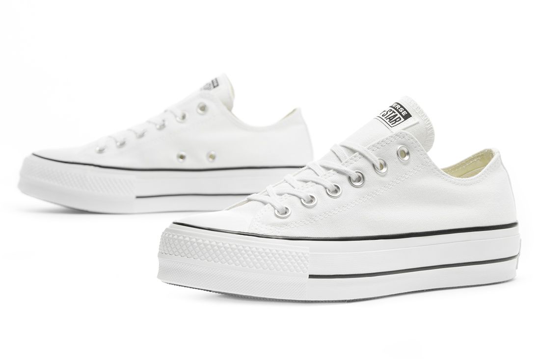 Buty Converse Ctas Lift Ox 560251C - białe