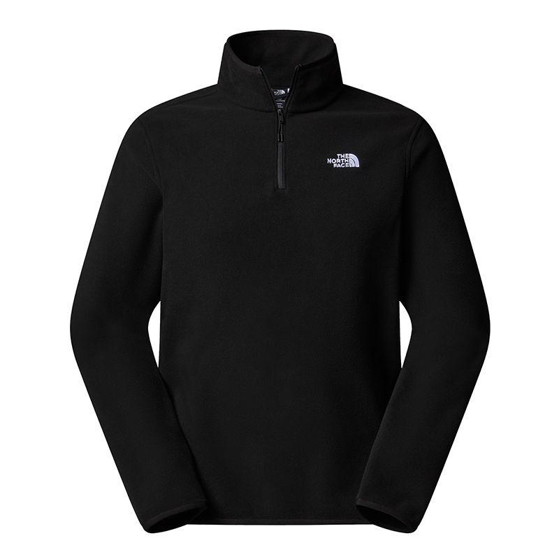 Bluza męska The North Face Glacier 1/4 Zip Fleece 0A8D0QJK31 - czarna