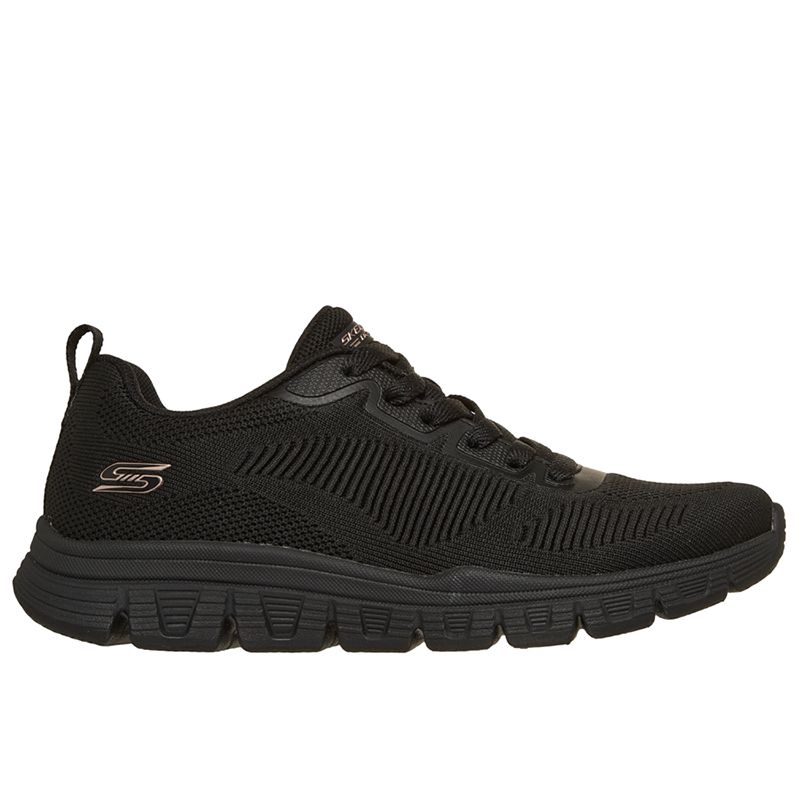 Buty damskie Skechers Bobs Sport B Light 117700BBK - czarne