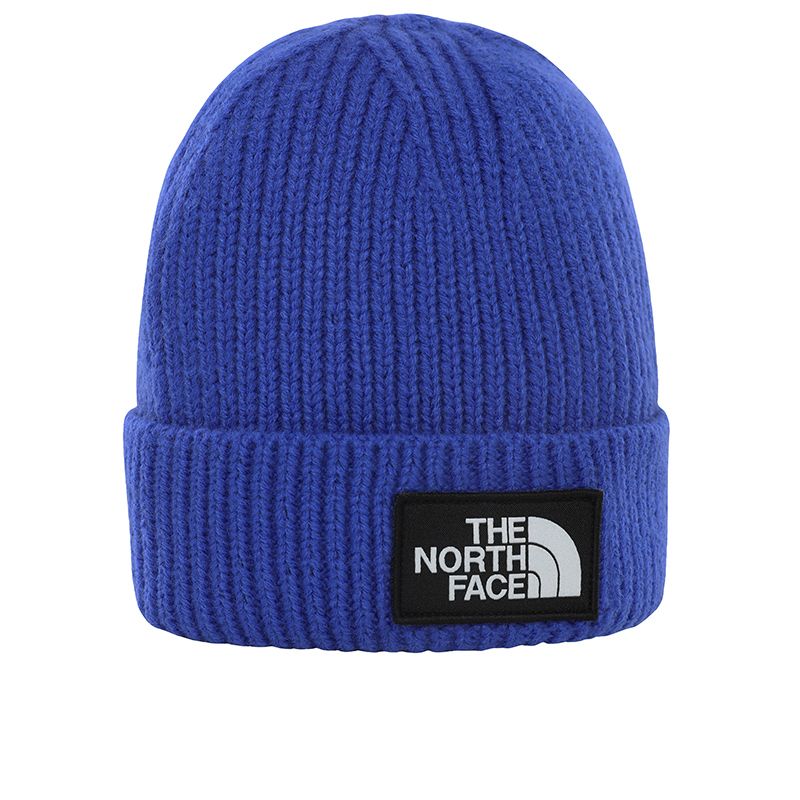 Czapka The North Face Logo Box Beanie 0A3FJXCZ61 - granatowa