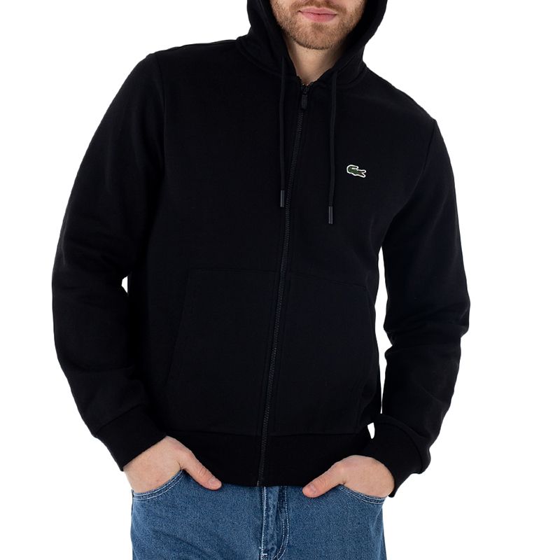 Bluza Lacoste Kangaroo Pocket Colour-Block SH9626-031 - czarna
