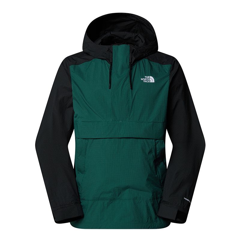 Kurtka męska The North Face Anorak Ersa 0A8FMR5861 - zielono-czarna