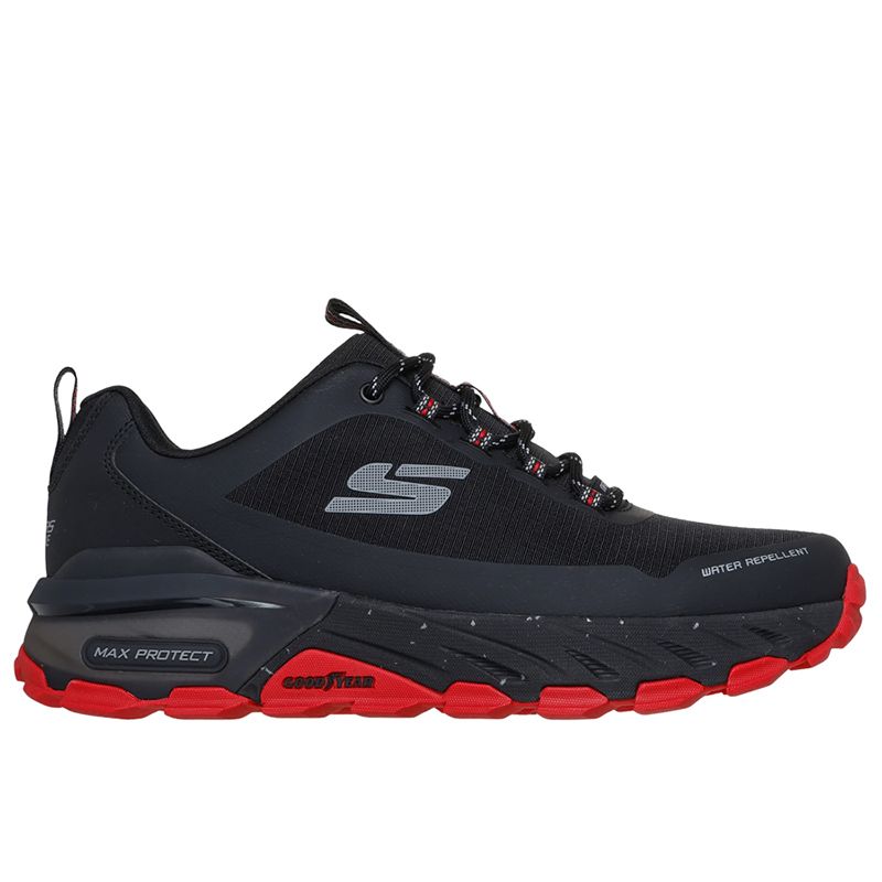 Buty męskie Skechers Max Protect 237669BKRD - czarne