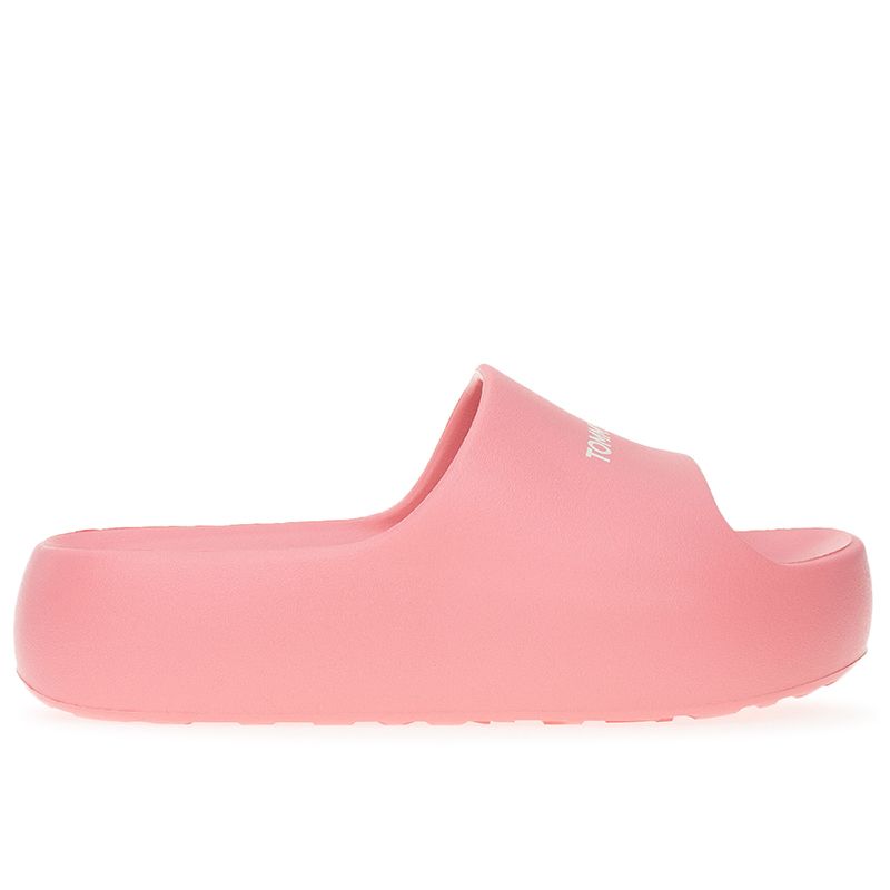 Klapki Tommy Jeans Chunky Flatform Pool Slides EN0EN02454-TIC - różowe