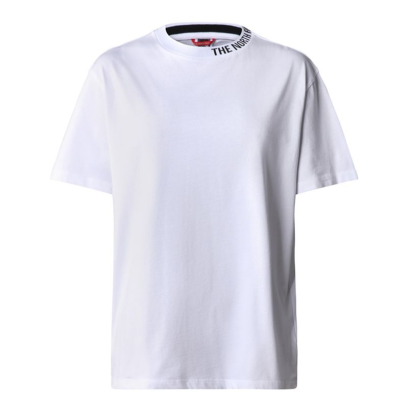 Koszulka The North Face Zumu 0A491QFN41 - biała