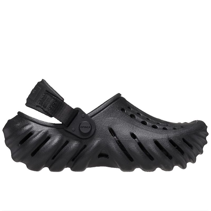 Klapki Crocs Echo Clog 208190-001 - czarne